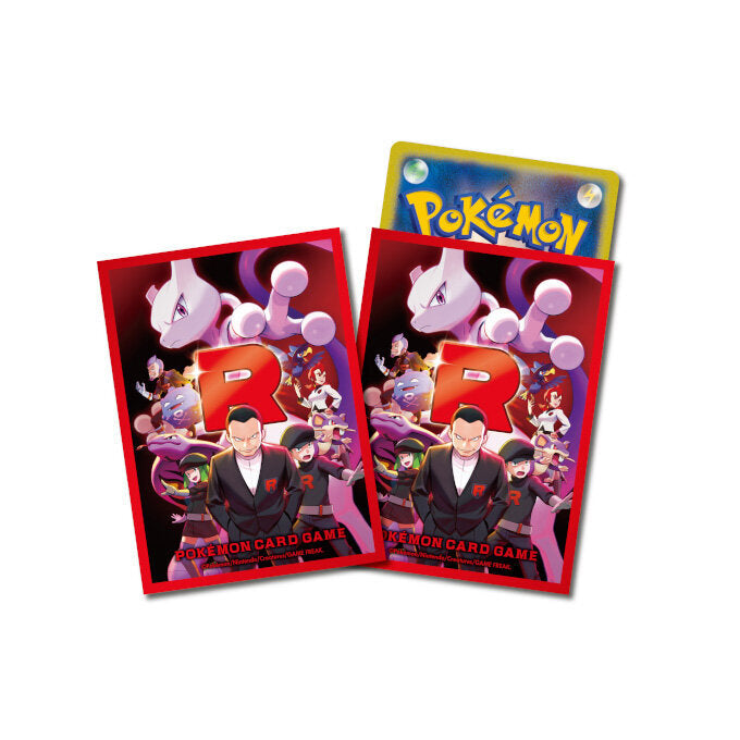 Pokemon "Team Rocket: Mewtwo & Giovanni" Card Sleeves (64-count)