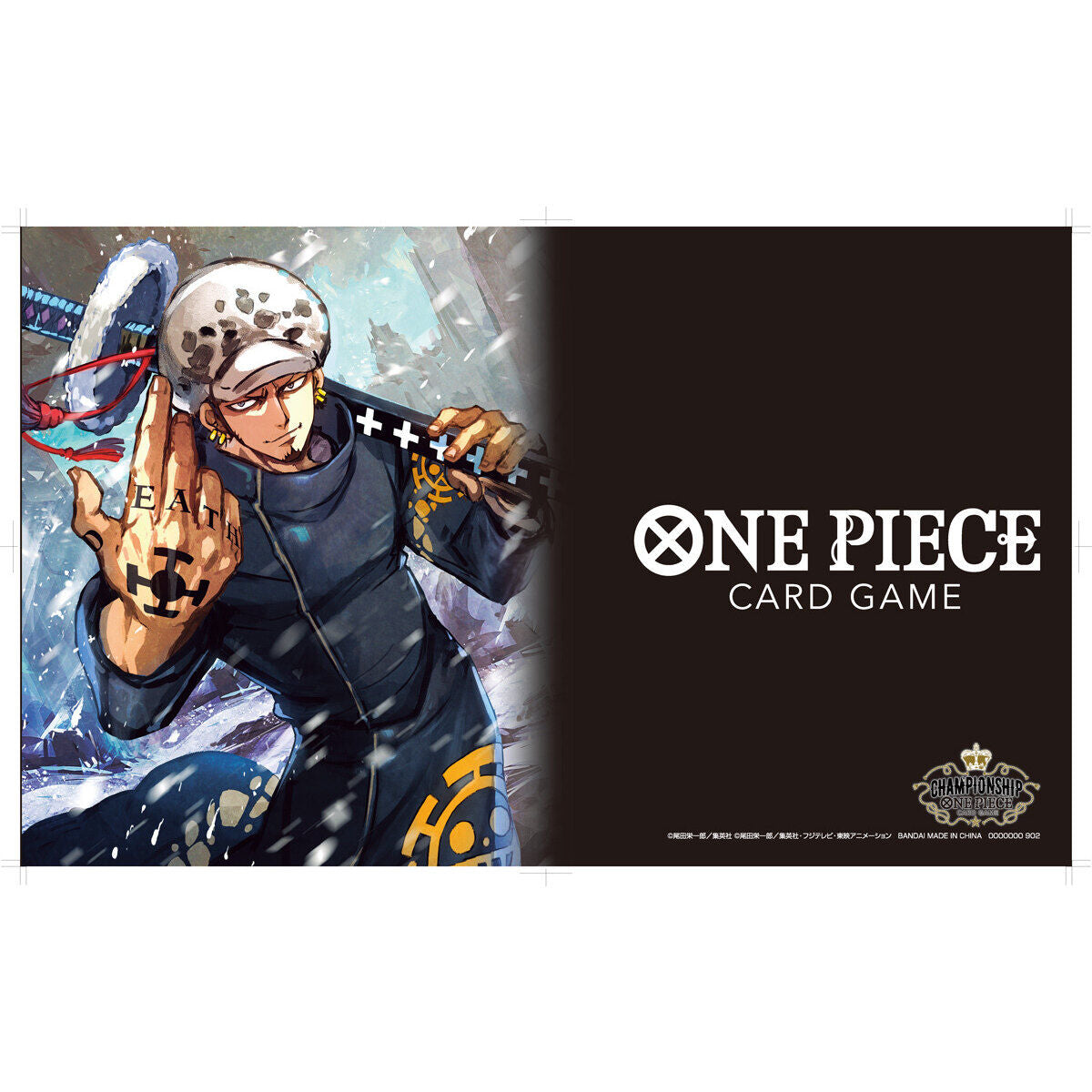 One Piece "Trafalgar D. Water Law" Championship 2022 Playmat
