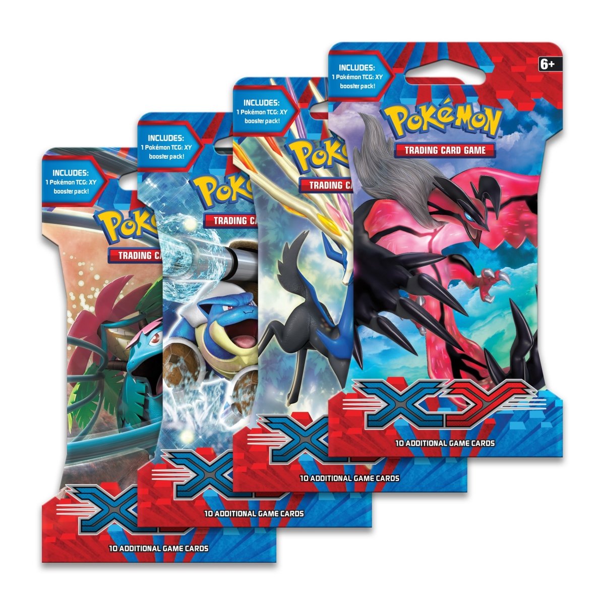 XY Base Set Sleeved Booster Pack