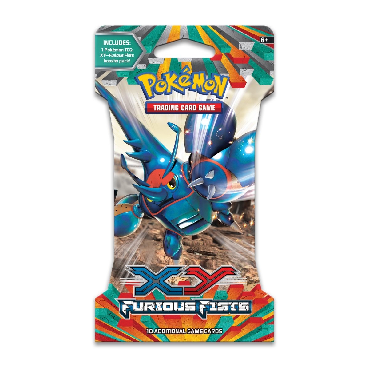 XY Furious Fists Sleeved Booster Pack