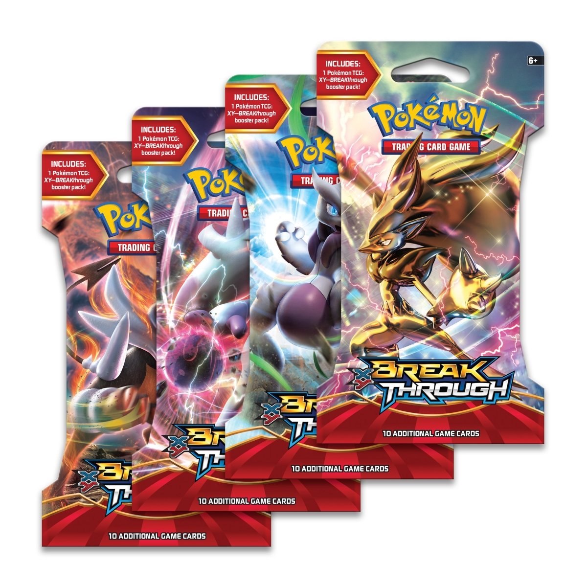 XY BREAKthrough Sleeved Booster Pack