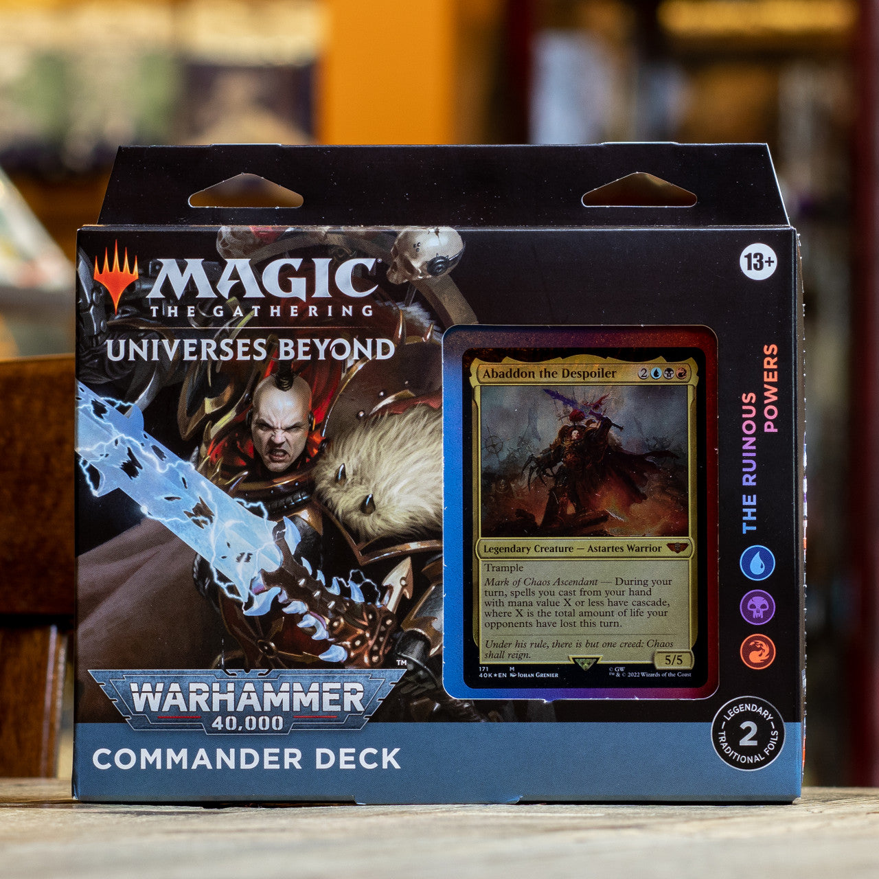 Warhammer 40K Commander Deck - The Ruinous Powers