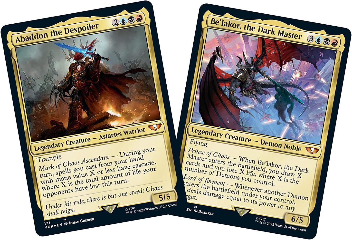 Warhammer 40K Commander Deck - The Ruinous Powers