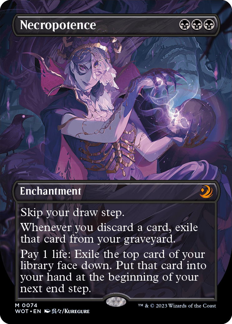 MTG Super Thanksgiving in Tokyo "Fairy Tale: Necropotence" Card Sleeves (80-count)