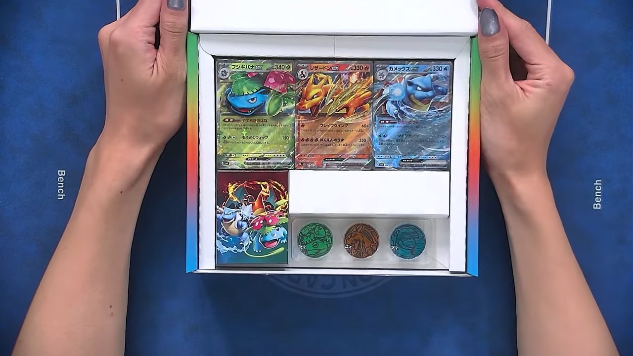 Special Deck Set — Venusaur, Charizard, and Blastoise