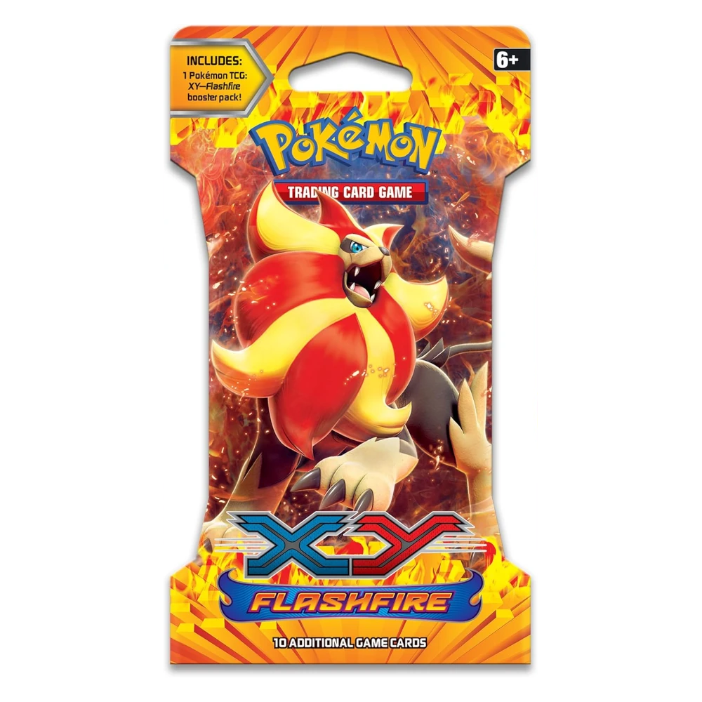 XY Flashfire Sleeved Booster Pack