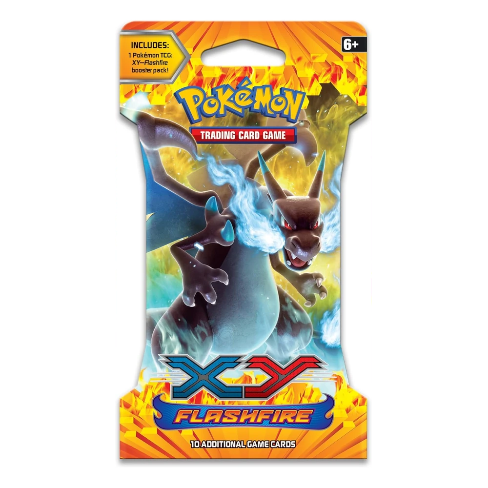 XY Flashfire Sleeved Booster Pack
