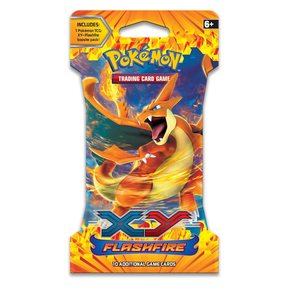 XY Flashfire Sleeved Booster Pack