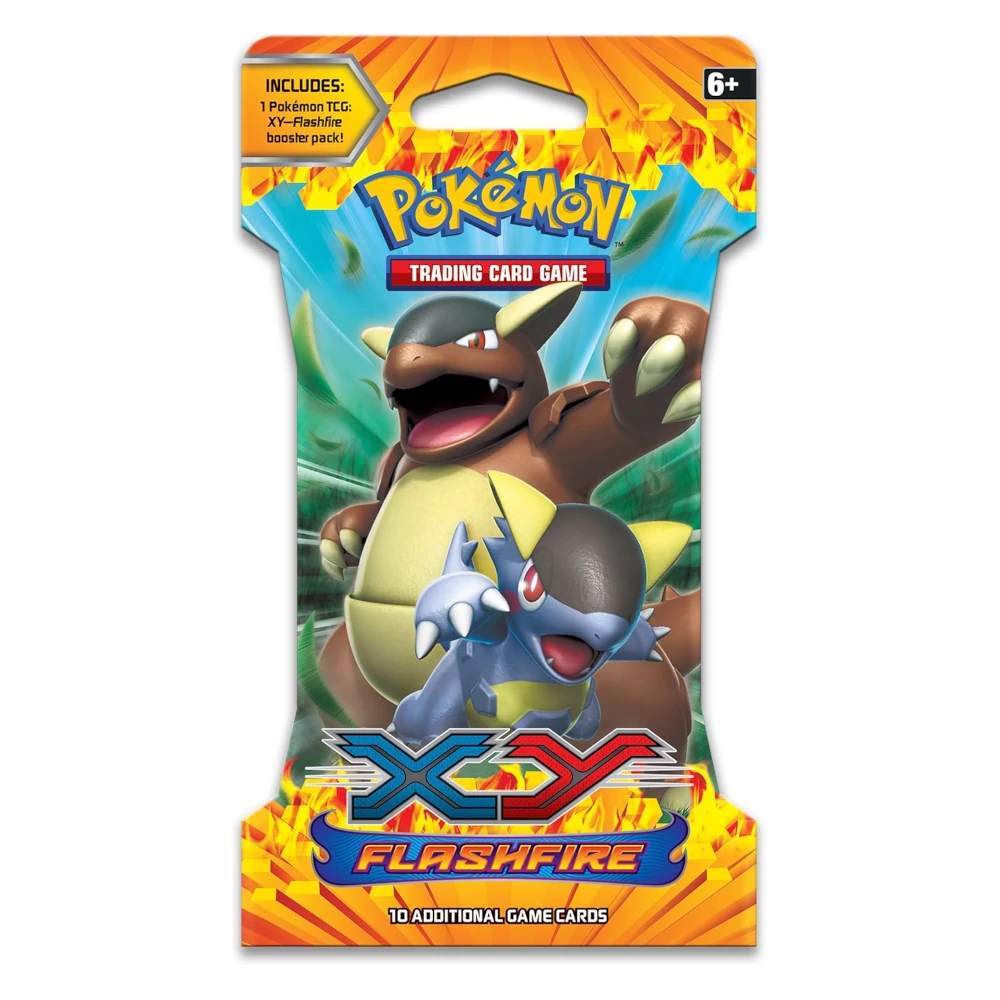 XY Flashfire Sleeved Booster Pack