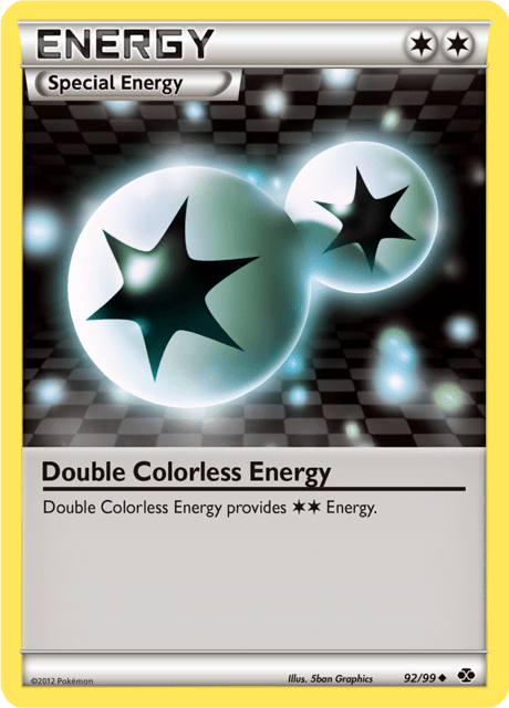 Double Colorless Energy