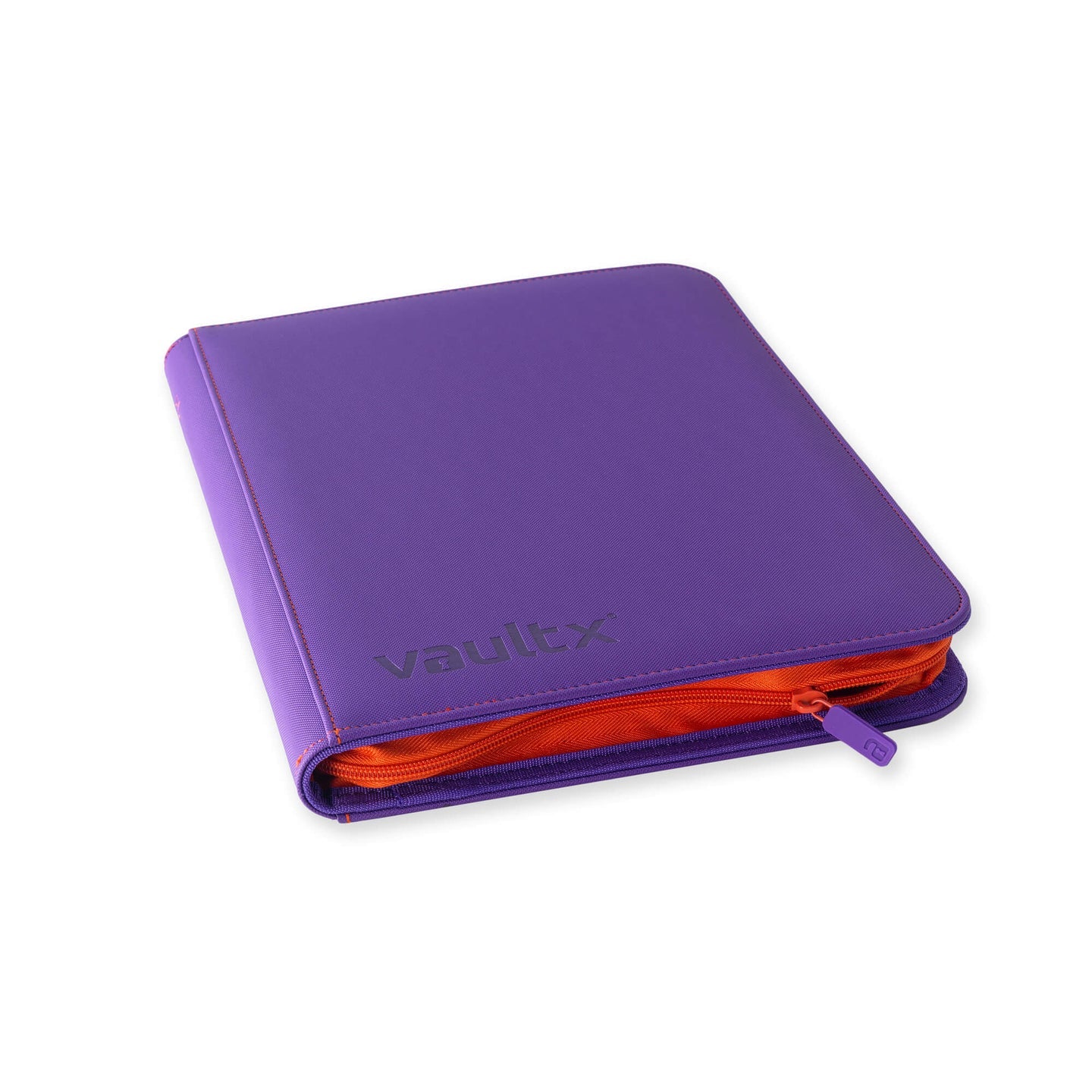 VaultX Scarlet & Violet Zip Binder - 9-Pocket