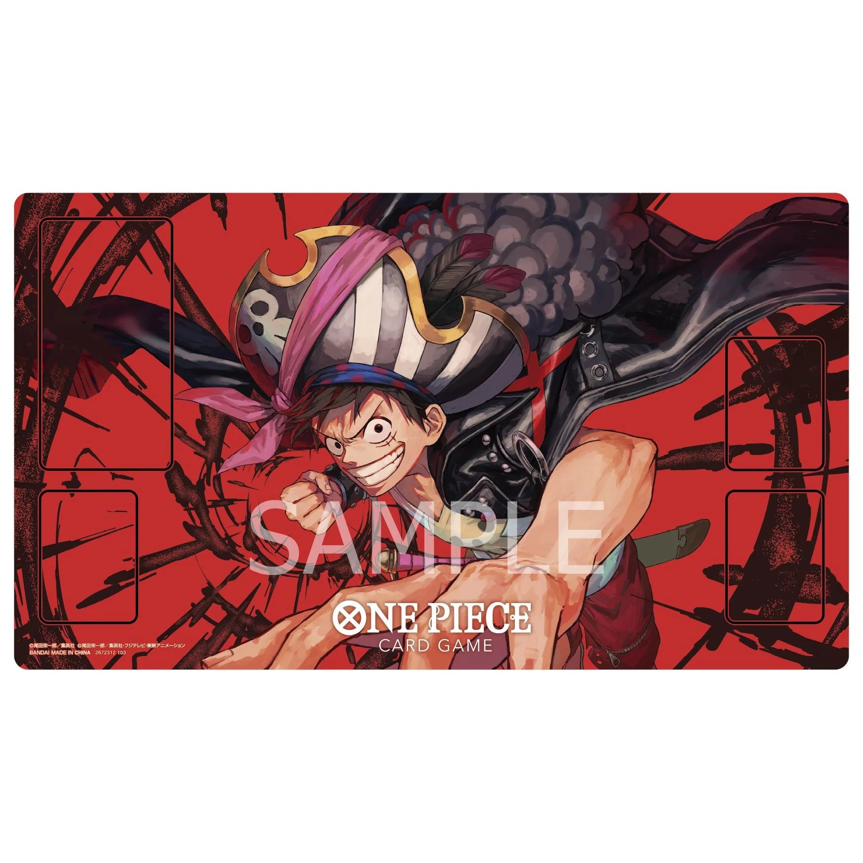 One Piece "Monkey D. Luffy" FILM RED Playmat