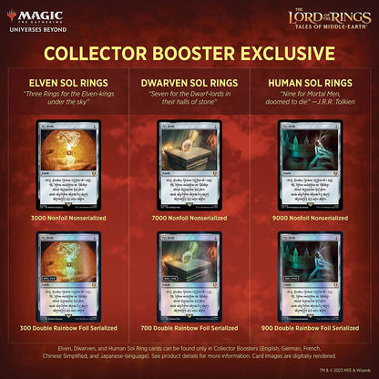 Lord of the Rings: Tales of Middle Earth - Collector Booster Pack