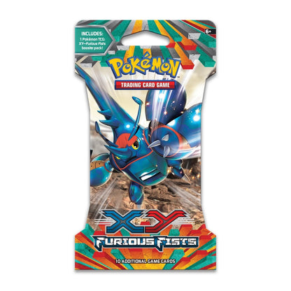 XY Furious Fists Sleeved Booster Pack