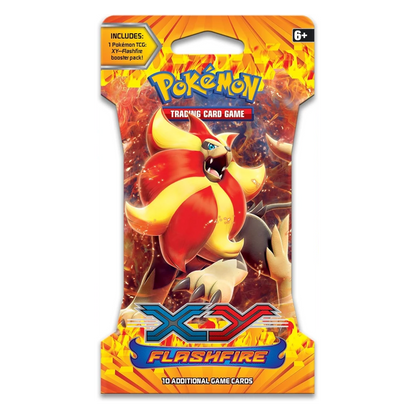 XY Flashfire Sleeved Booster Pack