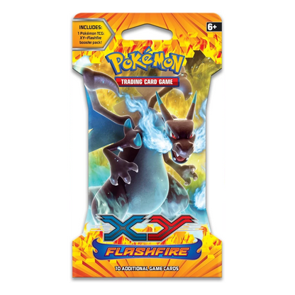 XY Flashfire Sleeved Booster Pack