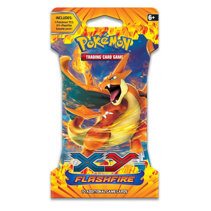 XY Flashfire Sleeved Booster Pack