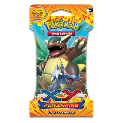 XY Flashfire Sleeved Booster Pack