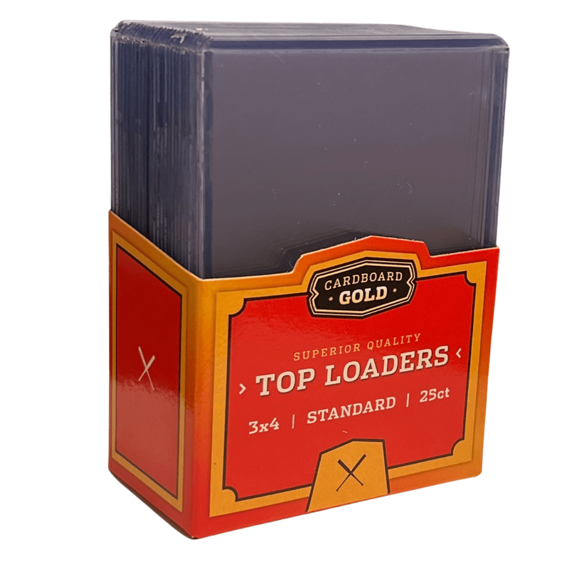 Toploaders (3x4, 25 Count) - Rigid Plastic Card Protectors