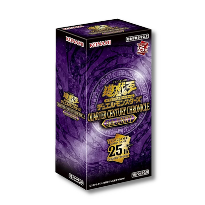 Yu-Gi-Oh Quarter Century Chronicle Side: UNITY Booster Box